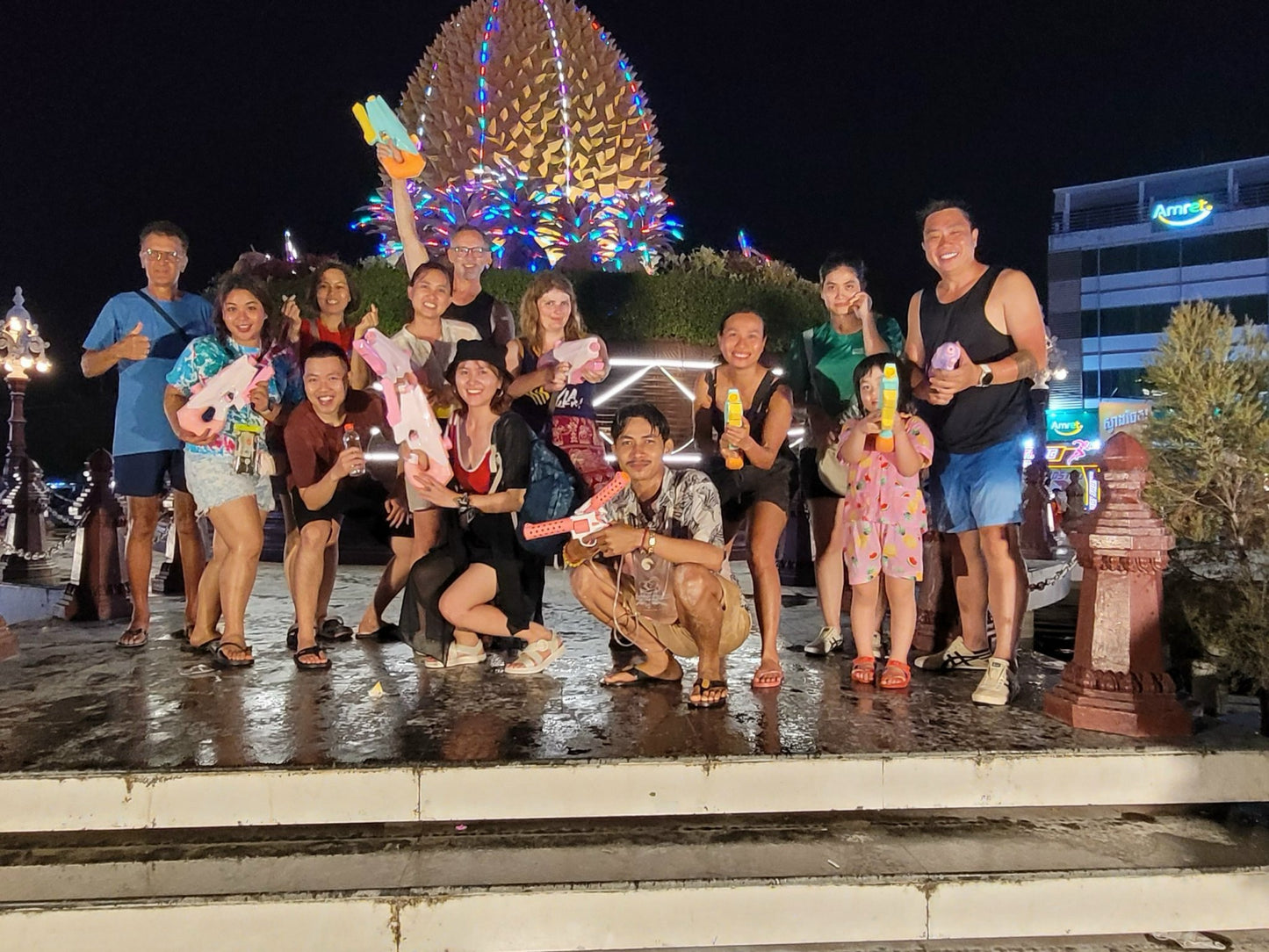 A1B : (visite de 2 jours), traditions khmères dévoilées : aventure Songkran à Kampot