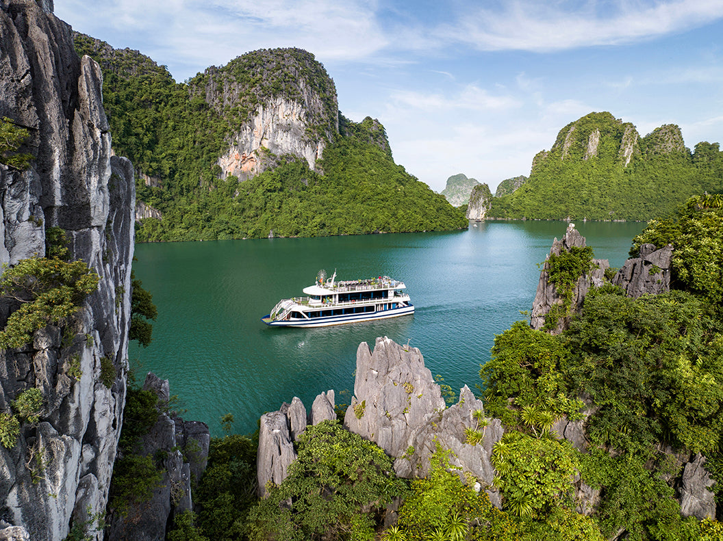 HLA2 : Baie d'Ha Long, croisière de luxe 5 étoiles (UN jour, retour à HA LONG CITY)