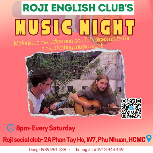 Saturdays: Music night - sing and play instruments