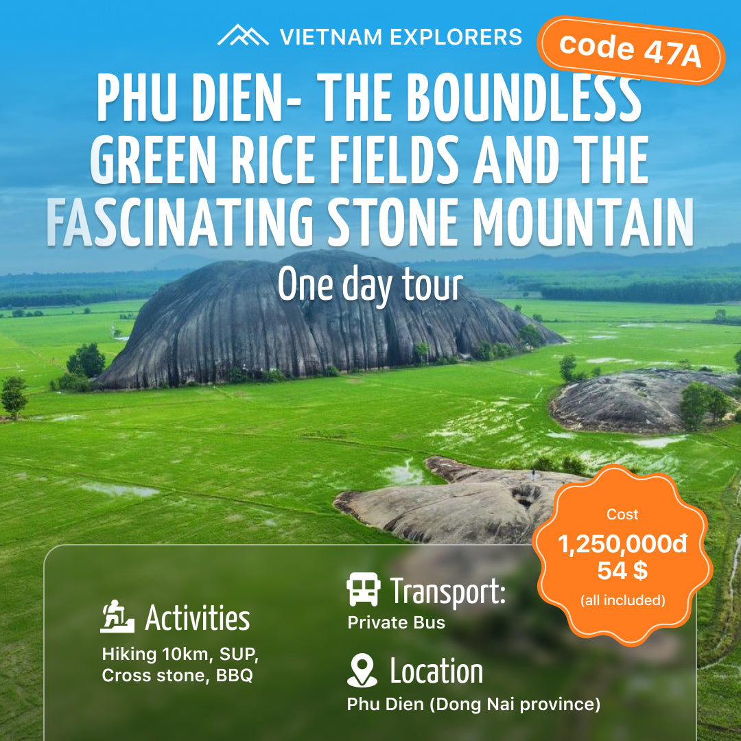 47A: Phu Dien: Boundless Green Rice Fields And The Fascinating Stone Mountain