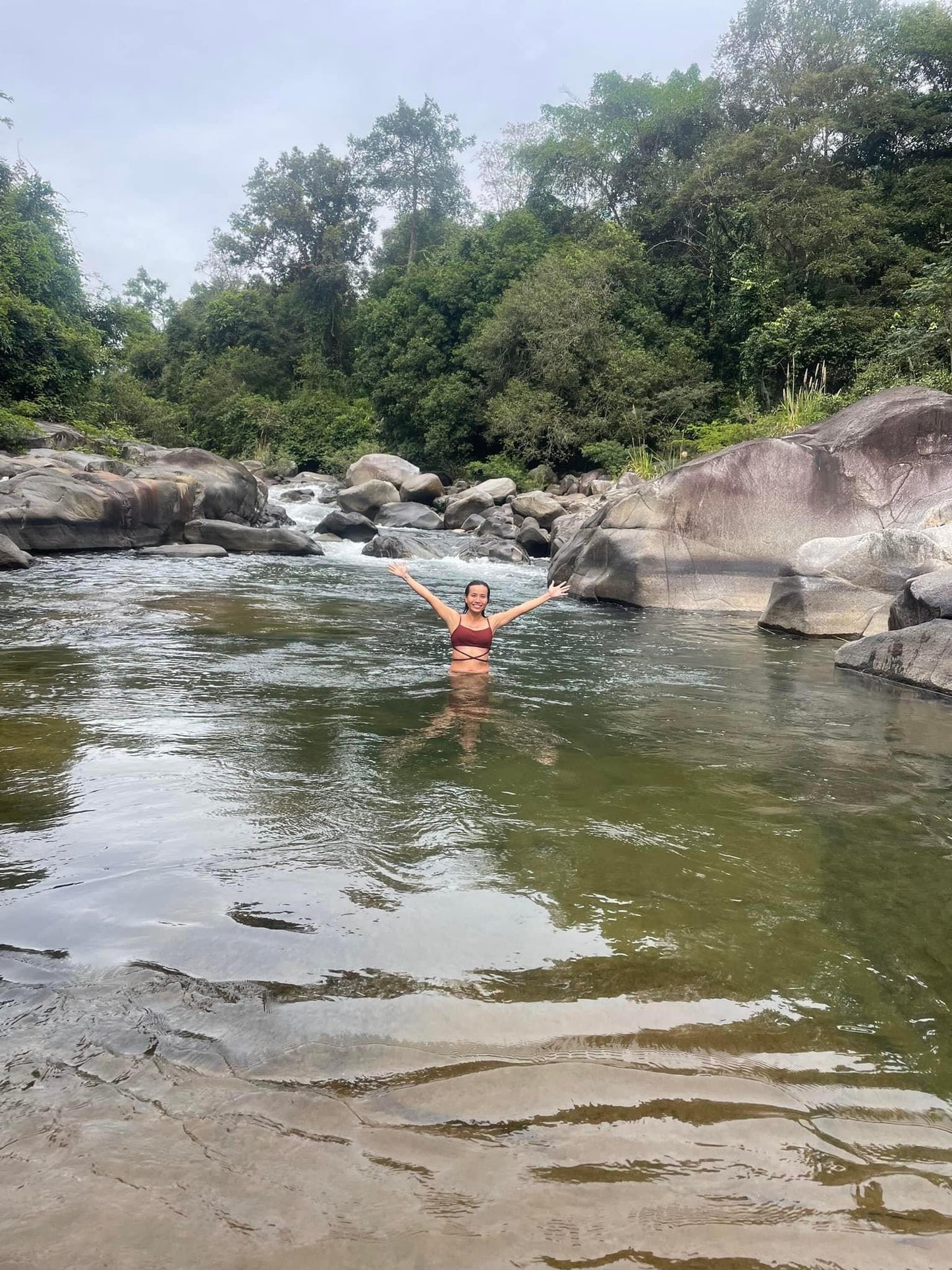 1B:(2 DAYS) Ho Tien La Ngau waterfall: A Majestic, Hidden, and Pristine Cascade