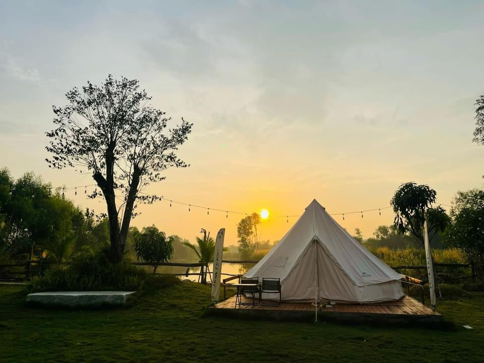 77BC : (1,5 jours) Glamping sur la rivière Dong Tranh, aventure dans les activités nautiques