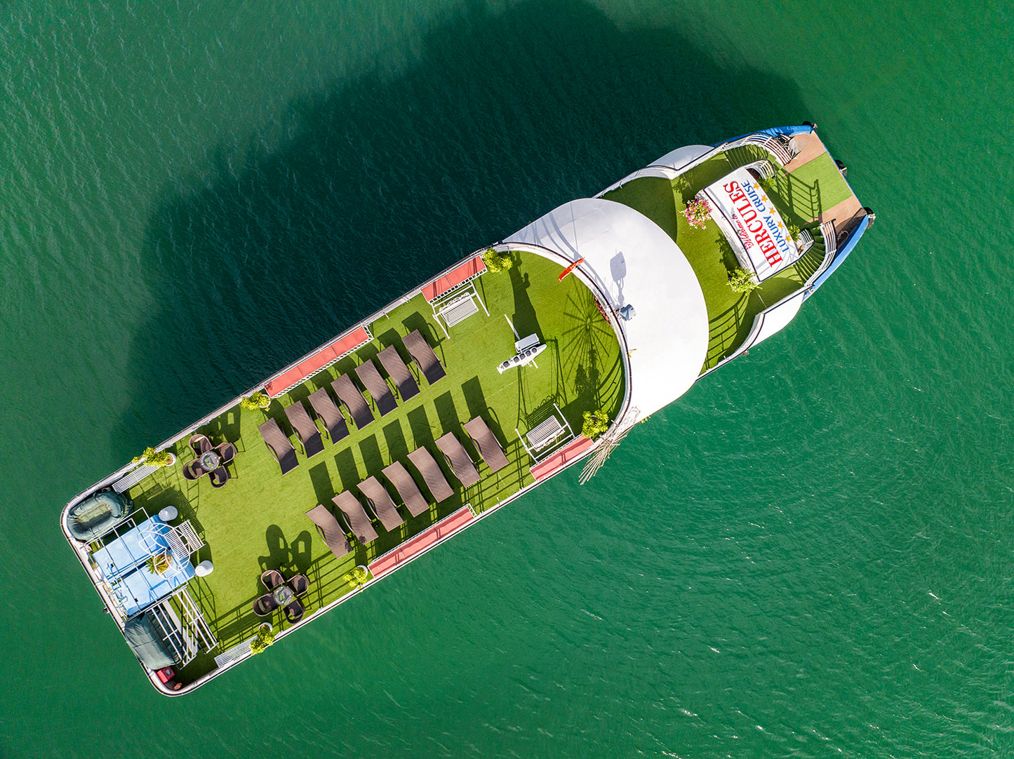 HLA1: Bahía de Ha Long, crucero de lujo de 5 estrellas (UN día, regreso a HANOI)