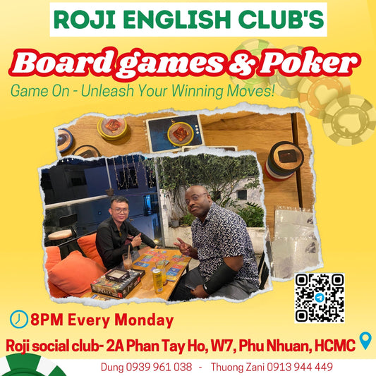 Mondays: Board Games ♟️ and Poker ♣️ night : Have Fun, Play Games, And Chat!