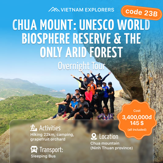 23B: (2 DAYS) Chua Mountain: UNESCO World Biosphere Reserve & The Only Arid Forest