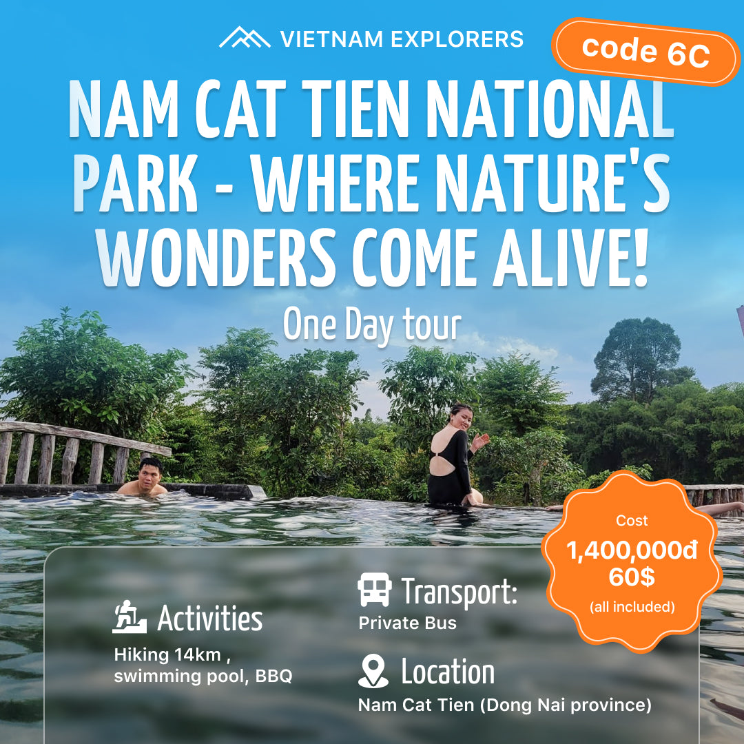6A2 : Parc national Nam Cat Tien : là où les merveilles de la nature prennent vie !