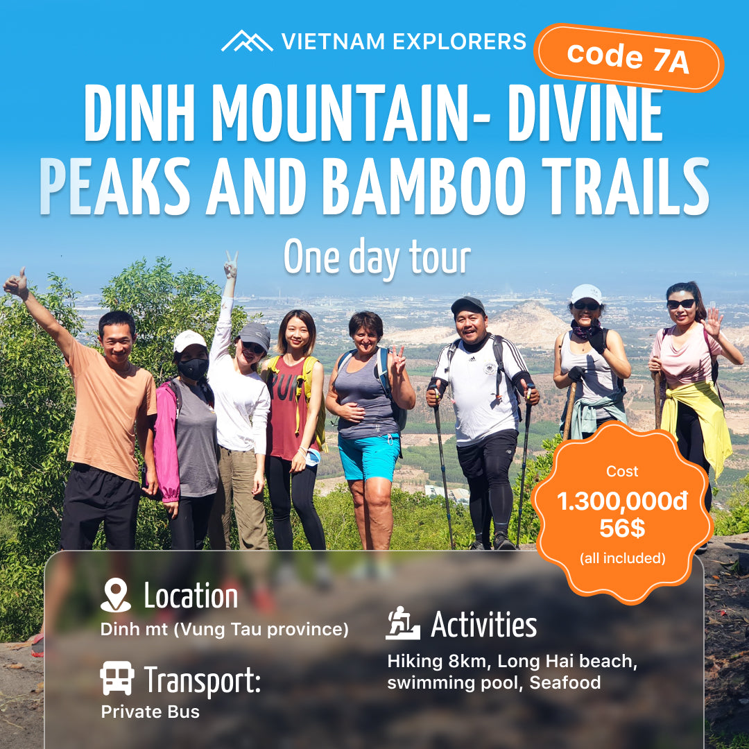 7A: Dinh Mountain: Divine Peaks and Bamboo Trails