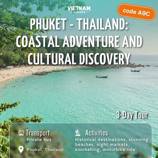 A9C : (3 jours) Phuket, THAÏLANDE, aventure côtière et découverte culturelle
