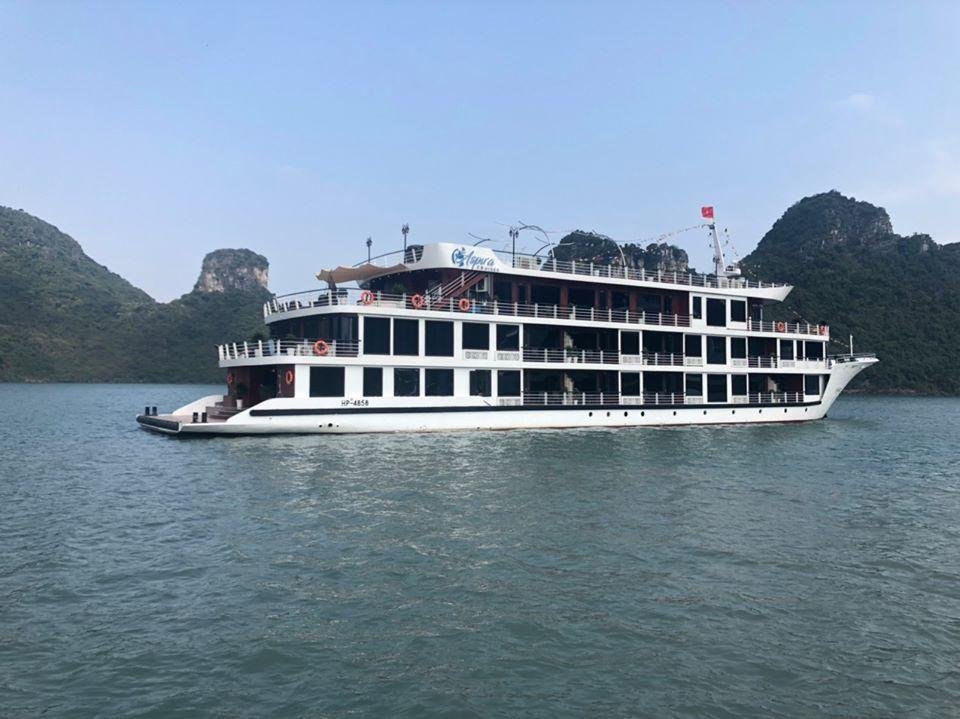 HLB3: Ha Long Bay 5-star Cruise (2 DAYS) Executive Suite 2nd fl. & Private Sun Terrace