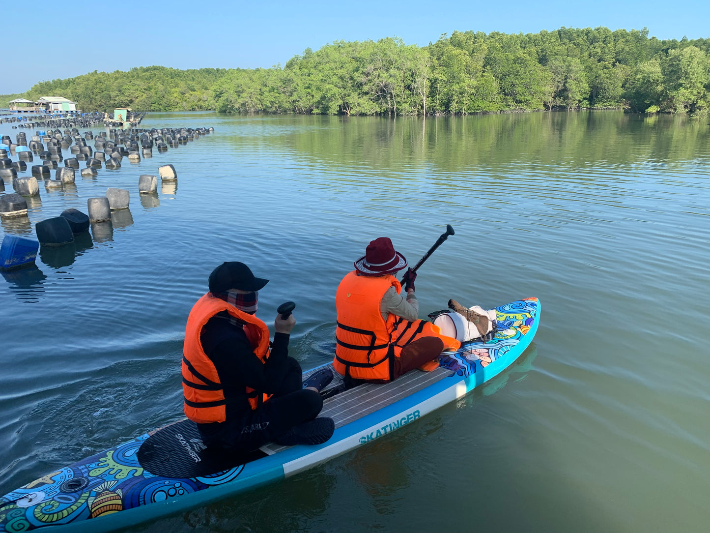 77BC : (1,5 jours) Glamping sur la rivière Dong Tranh, aventure dans les activités nautiques