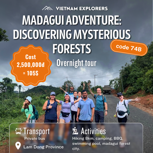 74 avant JC (1,5 jours) : Camping Madagui : à la découverte de forêts mystérieuses