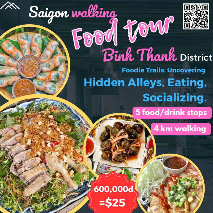 Tour ẩm thực 1: Khám phá hương vị Sài Gòn! (Quận Bình Thạnh) 